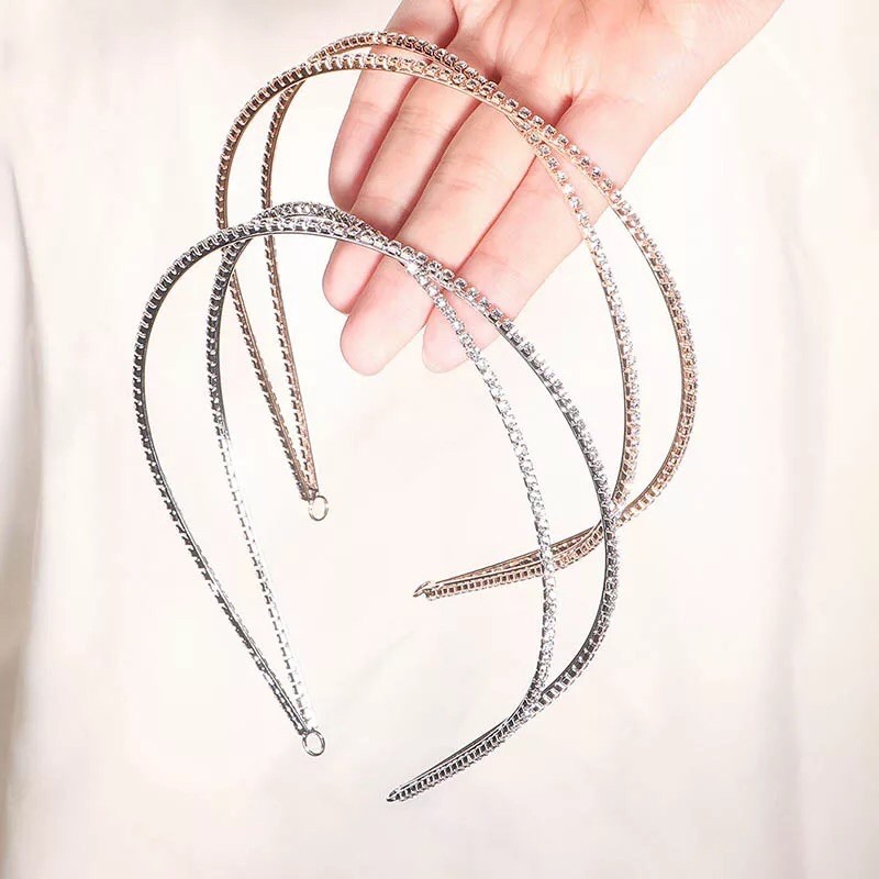 devita crystal headband bando kristal fashion headpieceku aksesoris wedding