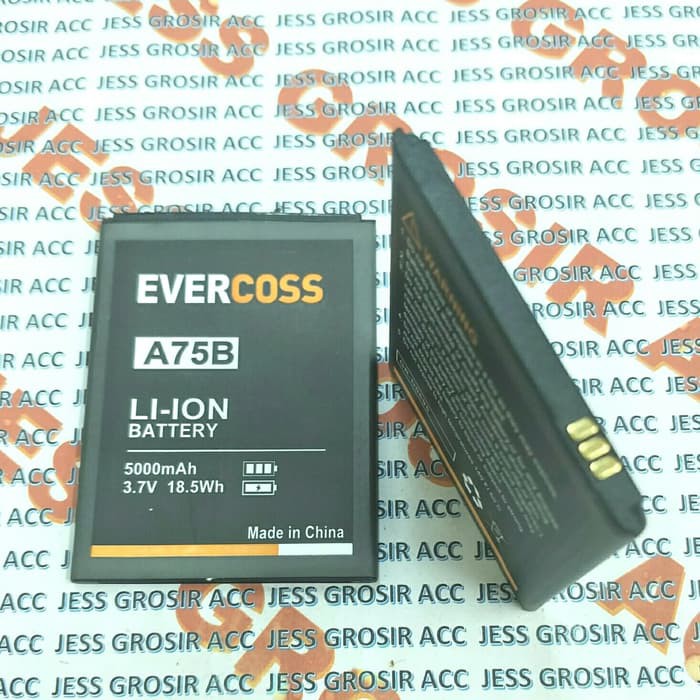 Baterai Battery Original Double Power Evercoss Cross A75B , M50 , M50A