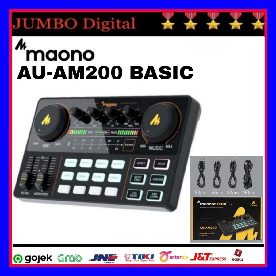 Maono AU-AM200 maonocaster Soundcard streaming podcast am200 basic