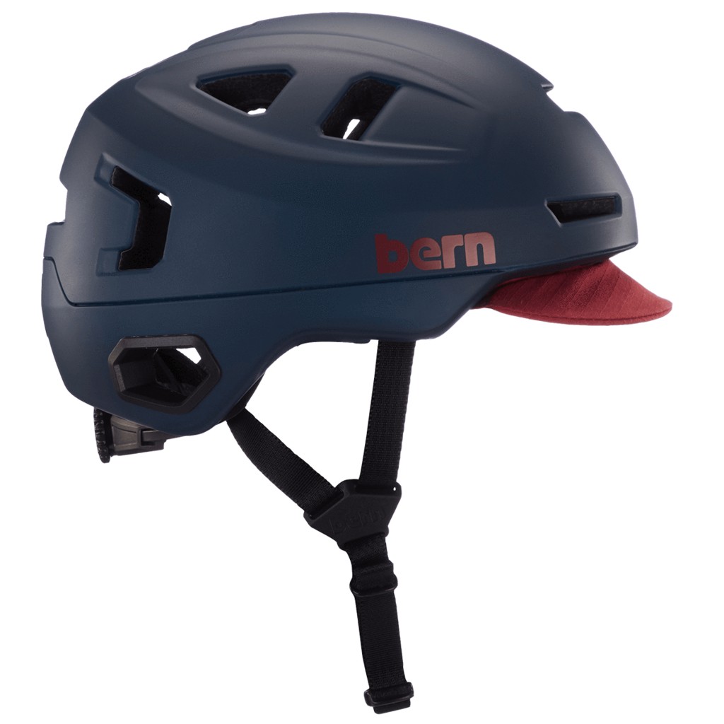 HELM SEPEDA BERN HUDSON MIPS HELMET - MATTE NAVY