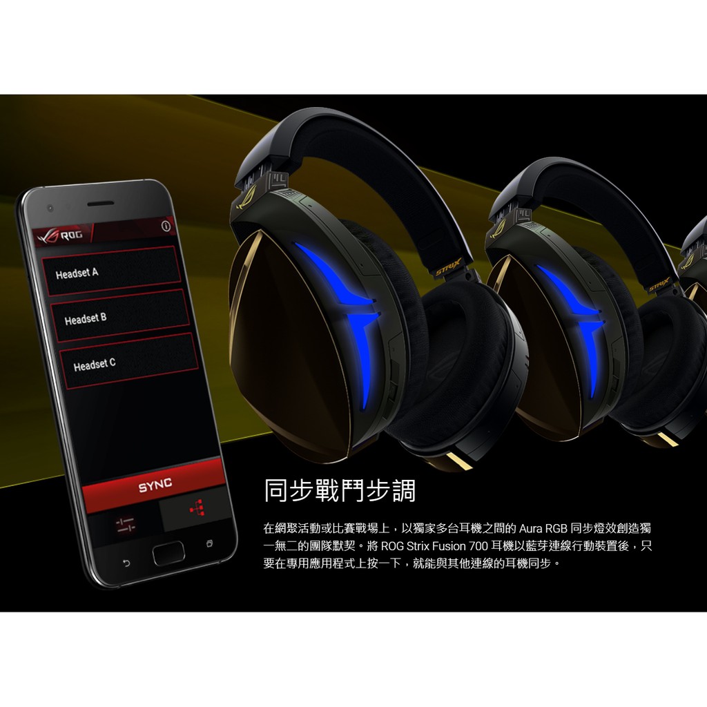 Asus Rog Strix Fusion 700 Headset Wireless Bluetooth Dengan Mikrofon 7 1 Channel Untuk Pria Wanita Shopee Indonesia