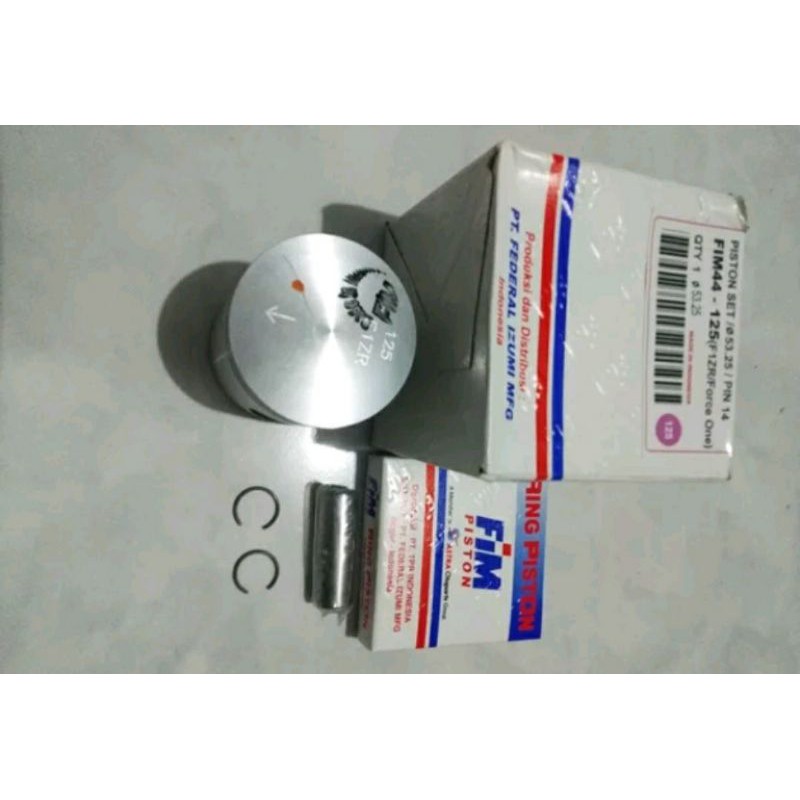 Piston Seher Seker FIM FIZR Os 125 - 150 - 200 - Force1-  53.25 - 53.5 - PIN 14 -  Izumi FIM44 Federal Ori-1