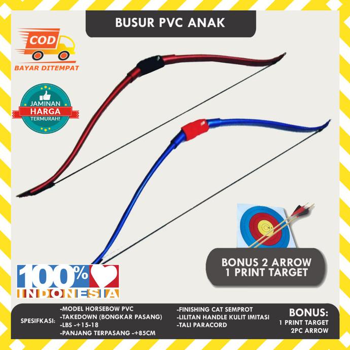 Panjang Busur Panah Pvc