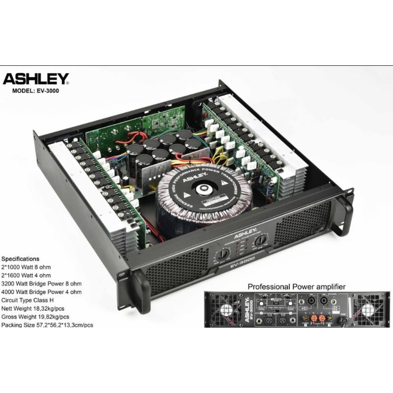 POWER ASHLEY EV3000 ORIGINAL CLASS H