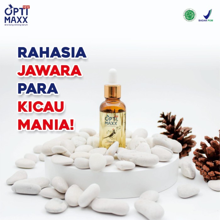 Vitamin Burung - Optimaxx Serum Vitamin Burung Khusus Untuk Suara Burung Lomba