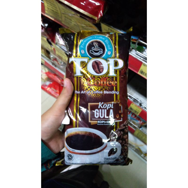 

Top Kopi Gula 2in1 25gr/10s