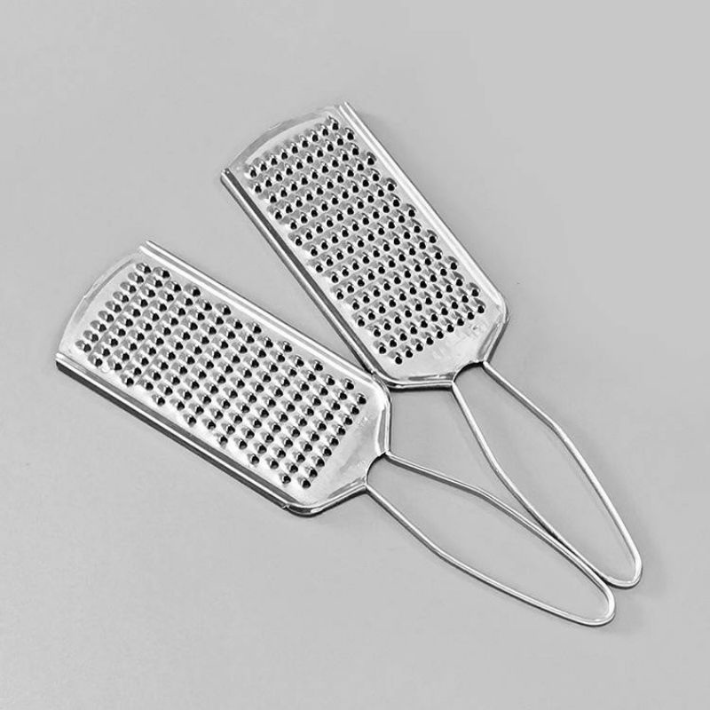 Parutan Keju Kentang Cheese Peeler Coklat Grater Parutan Stainless