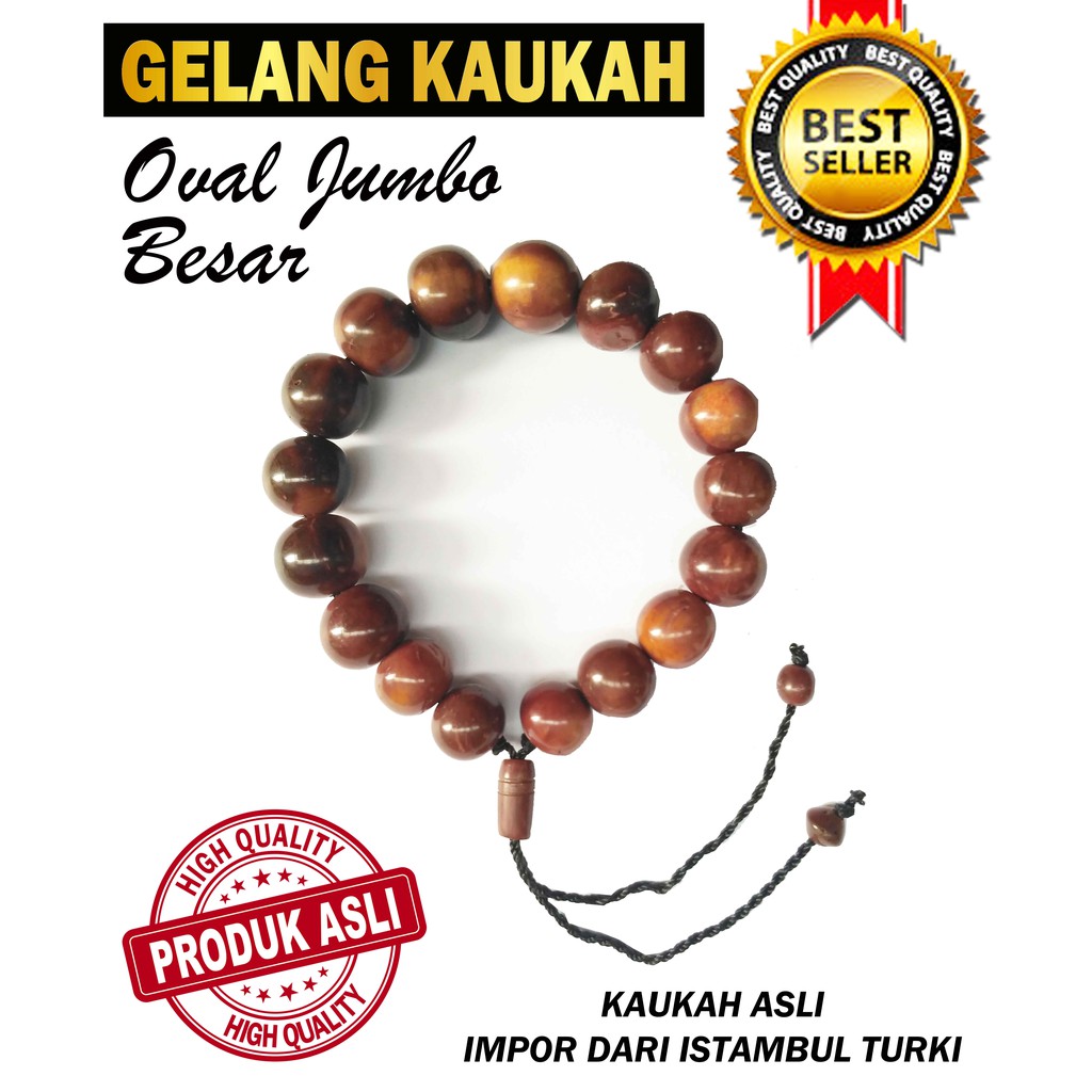 GELANG KAUKAH /KOKKA/KAUKA/KOKA ASLI MODEL BULAT JUMBO BESAR
