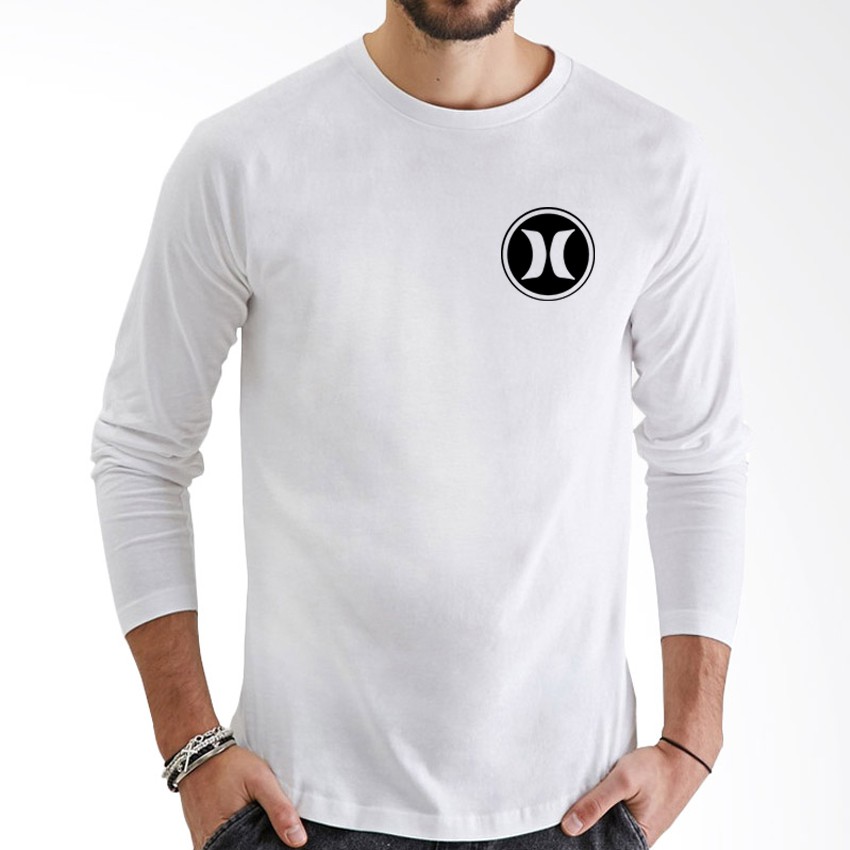 Kaos Distro Fashion Pria Hurley USA Little Black LP 100% Premium