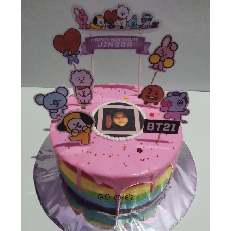 Kue Ultah Bt21 Shopee Indonesia