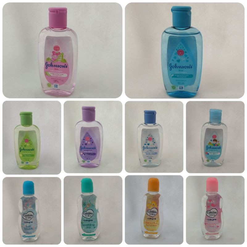 [Millybaby] cologne baby Johnson ORIGINAL / cologne cusson / cologne johnson pink biru