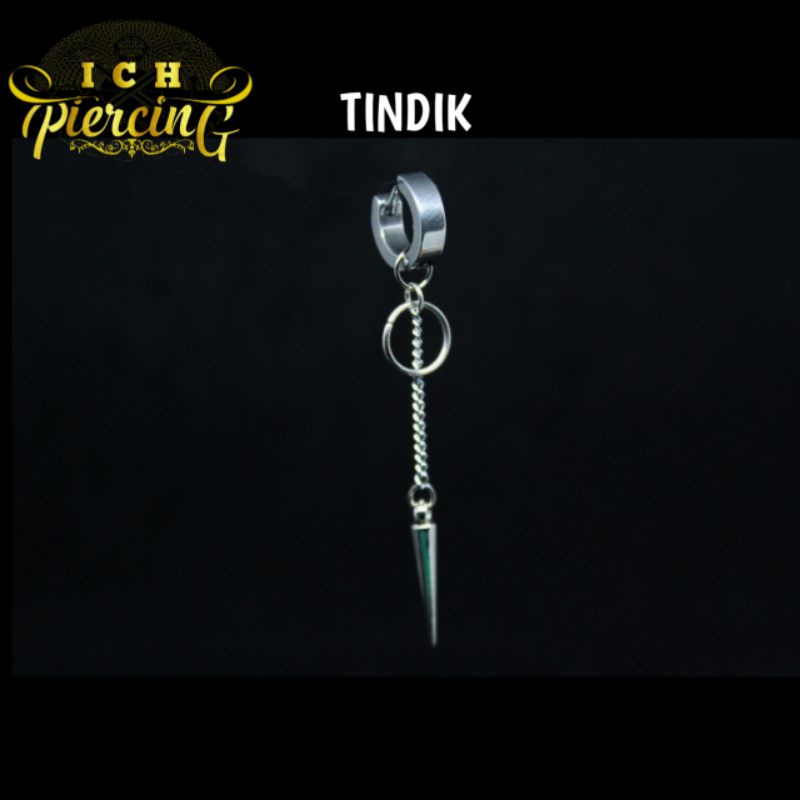 IP-AD anting jepit dan tindik style Korea / anting tindik Korea / anting jepit Korea