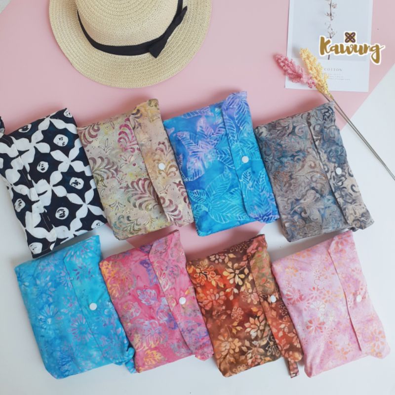 ringsling kawung katun smoke