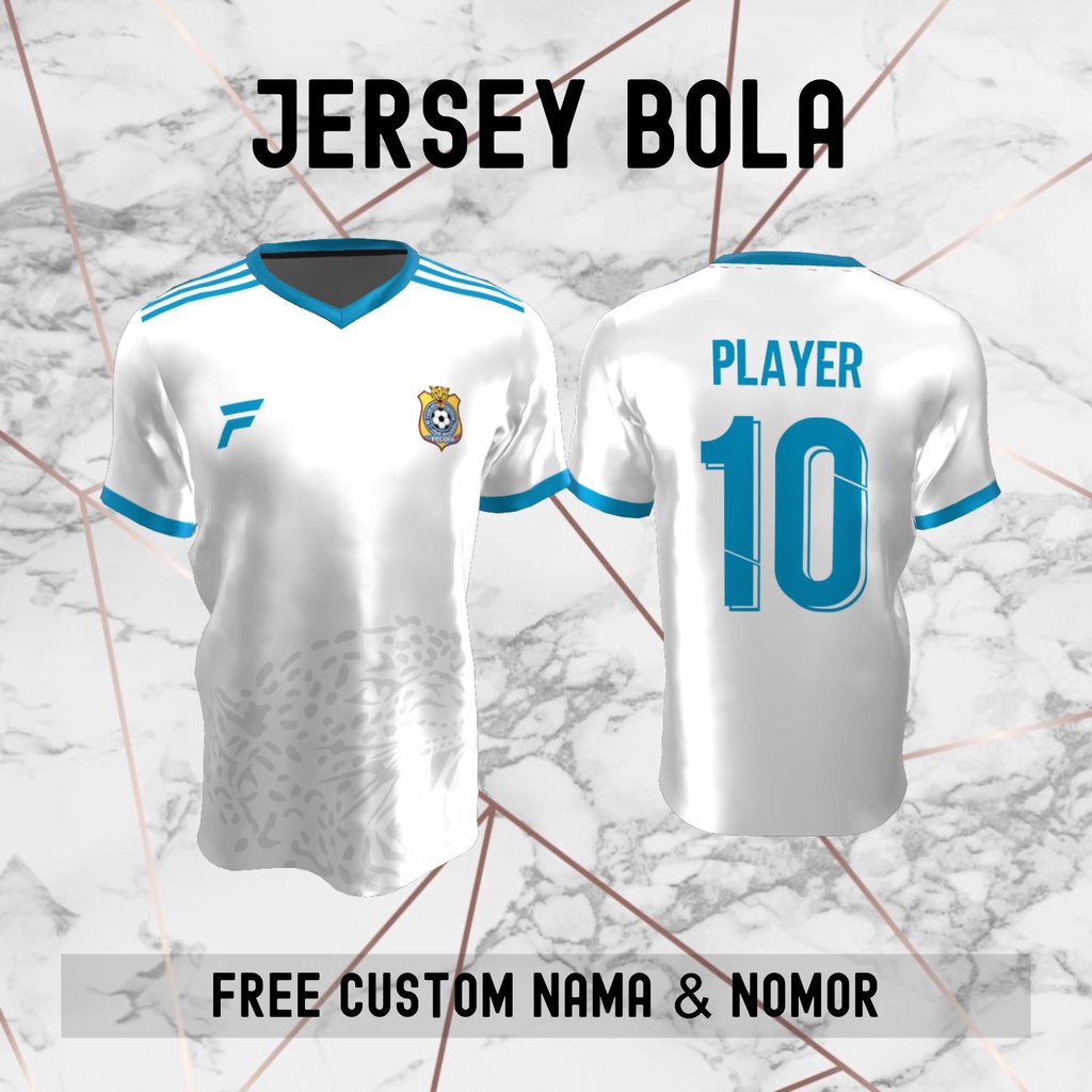 Jersey Kongo Timnas Negara Bola Baju Kaos Custom Nama dan Nomor Punggung - 265