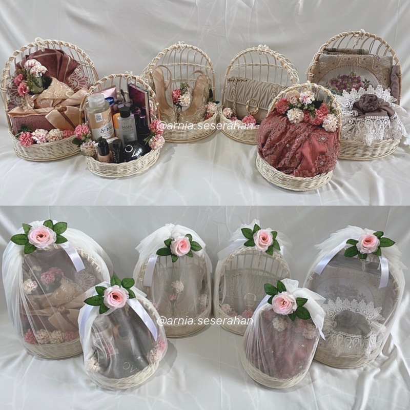 Keranjang Rotan Seserahan Hantaran