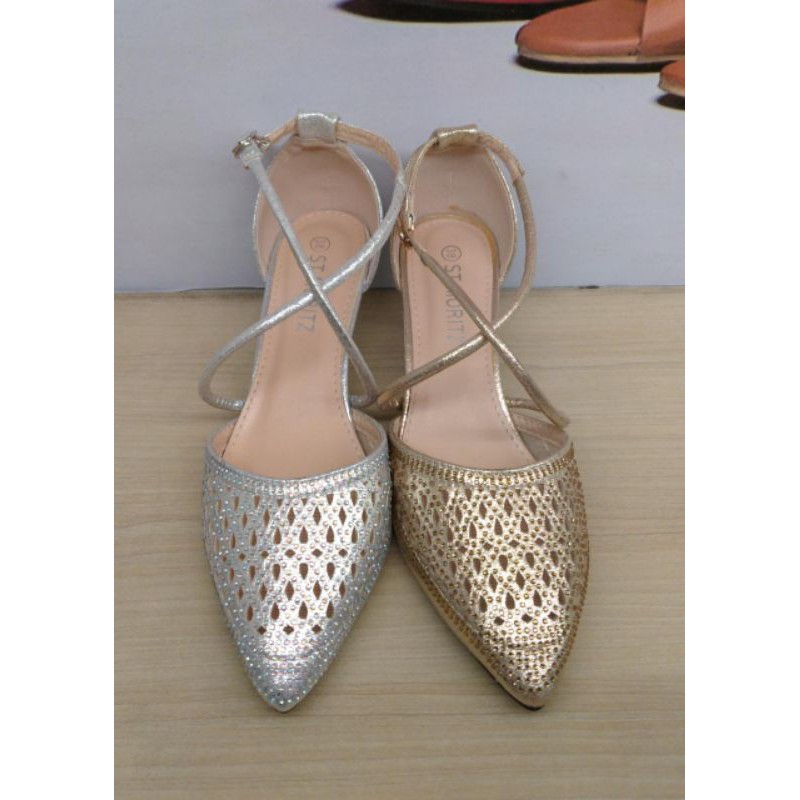 sepatu pesta wanita brand St Moritz ( wajib tanya size)