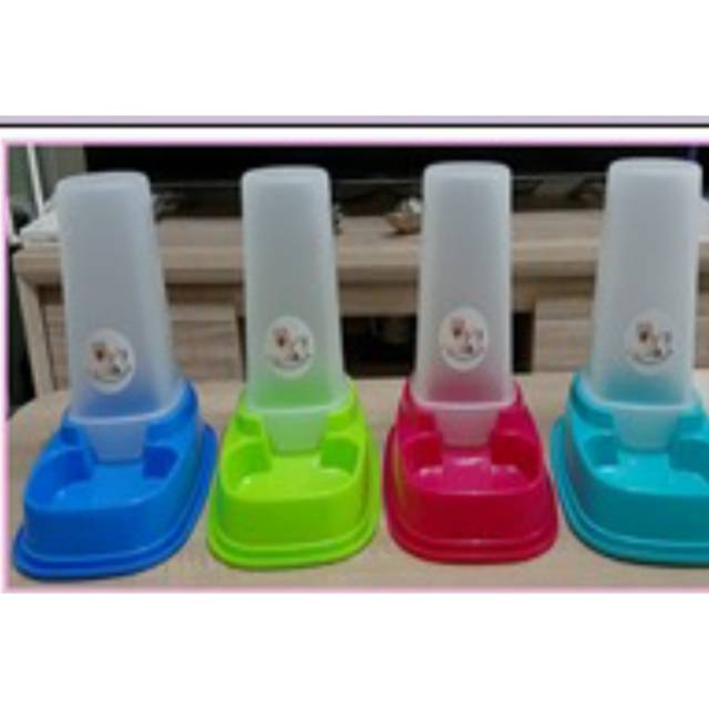 pet dispenser plus botol for dog n cat food n drink anti semut