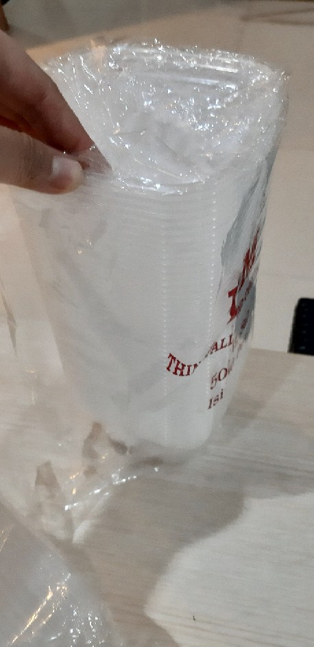 Isi 50 Pc Thinwall 500 Ml Square - Thinwall 500 Ml Sq - Take Away - Lunch + Tutup Food Grade
