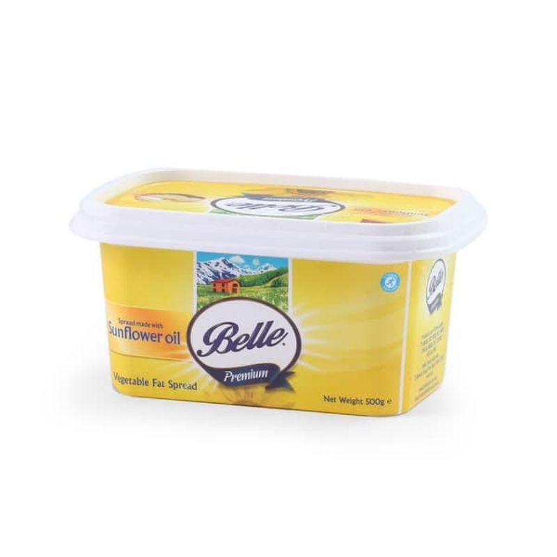 

BELLE Sunflower Oil Vegetable Fat Spread Butter 500gr