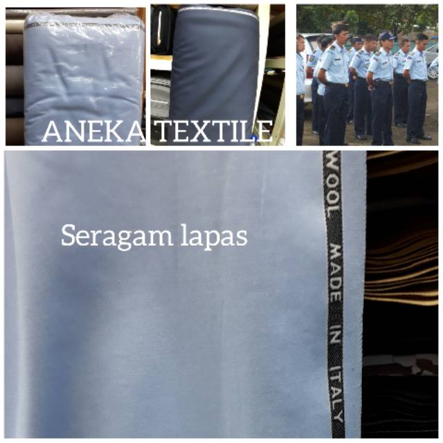 Bahan Kain Semi Wool Seragam Lapas Shopee Indonesia