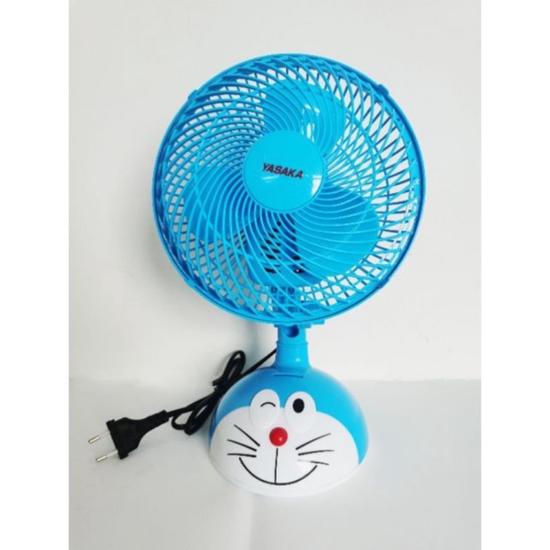 kipas angin duduk/desk fan yasaka 8in 2in1 doraemon/kumbang