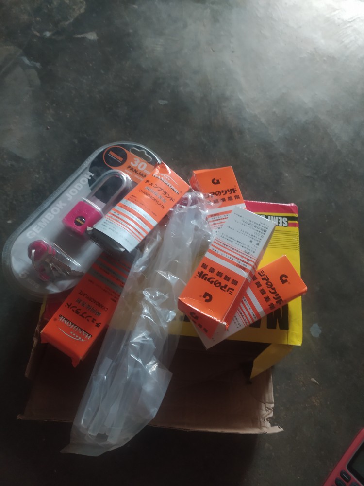 Ctr Hioshi Hiosi Gembok 30 Mm Leher Panjang / Gembok Pagar / Gembok Rumah