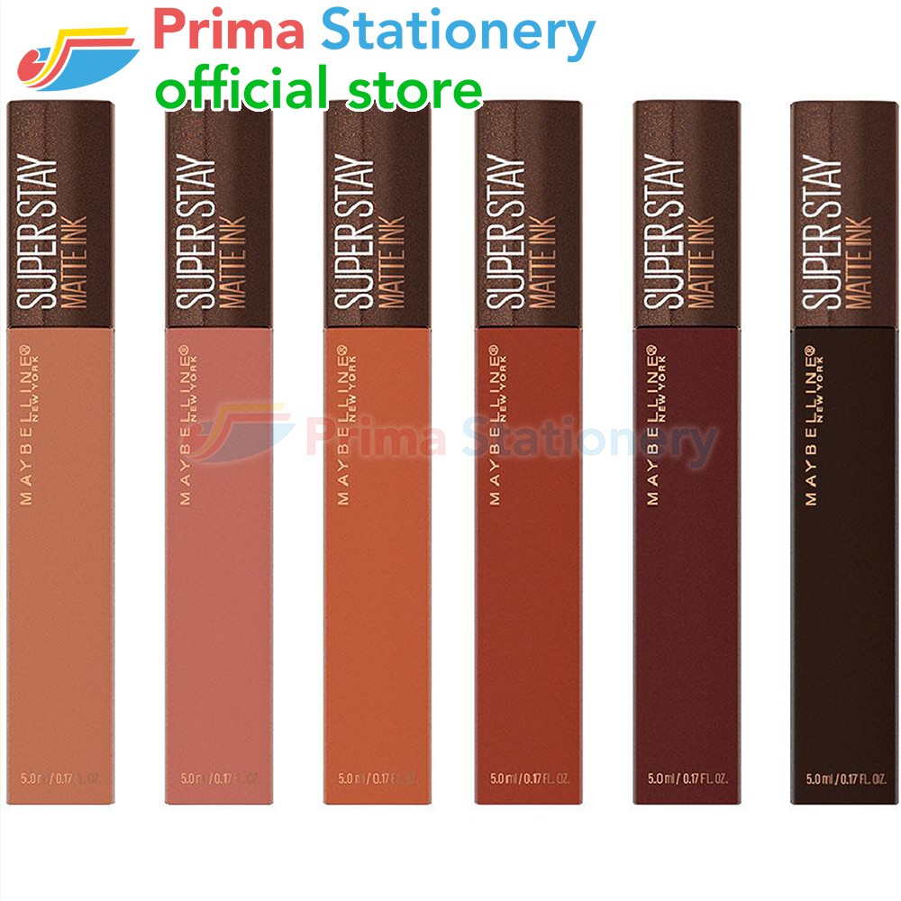 Maybelline Superstay Matte Ink Coffee Edition Lipstick Liquid Matte