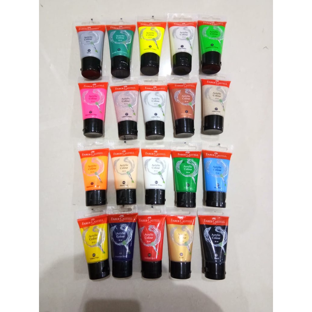 

Faber-Castell Acrylic Colours Tube 30 ml