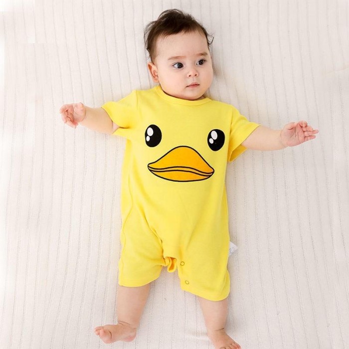 Baju Bayi Jumper Bayi Romper Bayi Baju Kodok Bayi Baju Anak Bayi Motif Lucu Bahan Adem Berkualitas Jumper Buntung