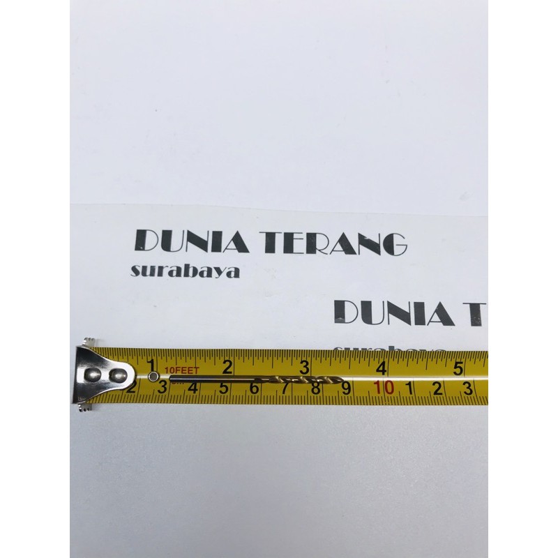 Mata Bor Besi ATS 2,5mm Kuning - HSS TiN Coated Fully Ground Twist Drill Bits 2.5 2,5 mm