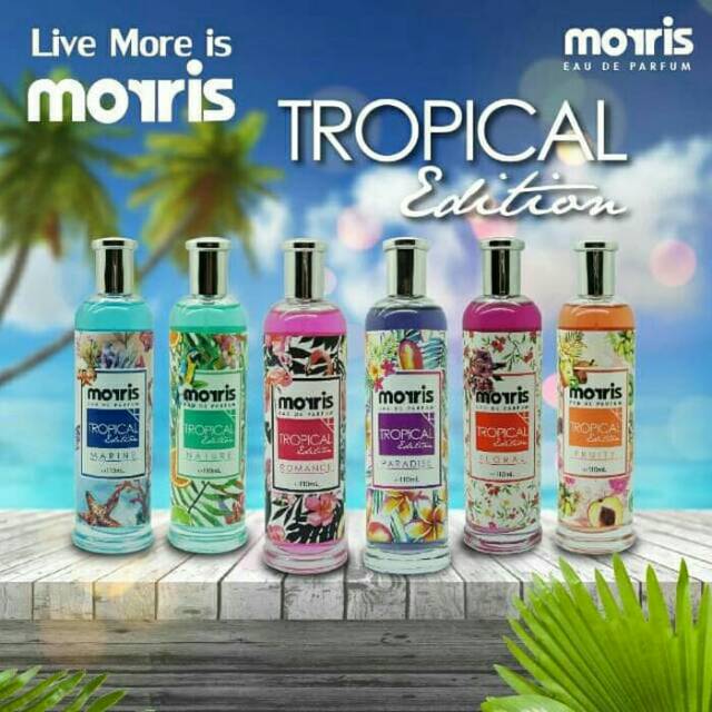 Parfum Morris Tropical Edition 110Ml EDP / parfum morris