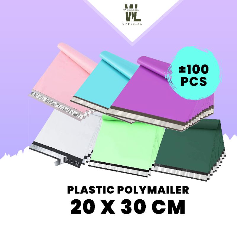 

ISI100 (20x30cm) PLASTIK POLYMAILER POLIMER PLASTIK PACKING ONLINESHOP