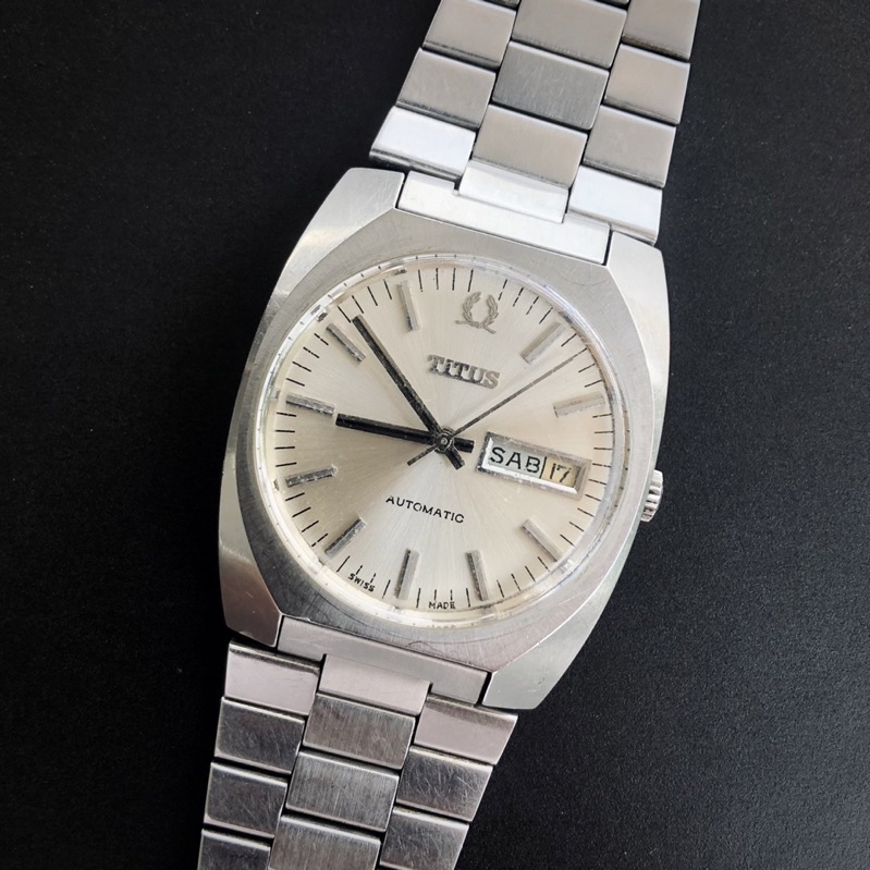 SOLVIL ET TITUS GENEVE | TITUS MENWATCH VINTAGE | JANTANGAN SWISS MADE