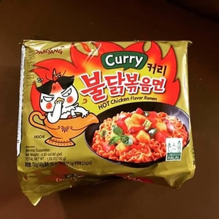 

BEST SELLER SAMYANG CURRY HOT CHICKEN FLAVOUR RAMEN TERBARU(2pcs)