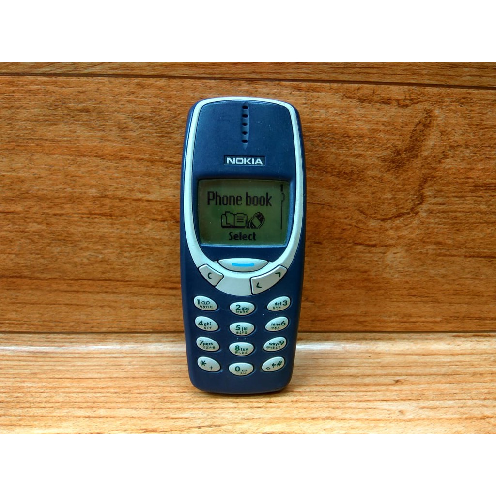 Hp Handphone Nokia 3310 Full Original Biru HP Jadul