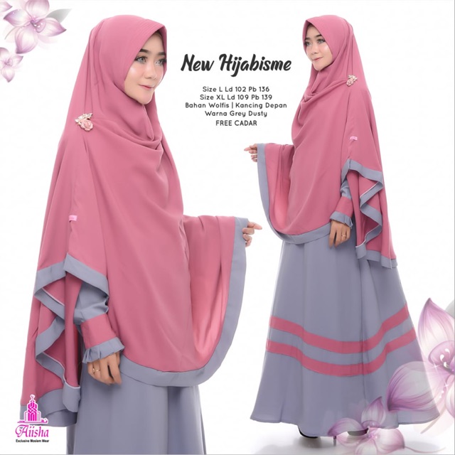 Gamis New Hijabisme By Aiisha Ukuran L