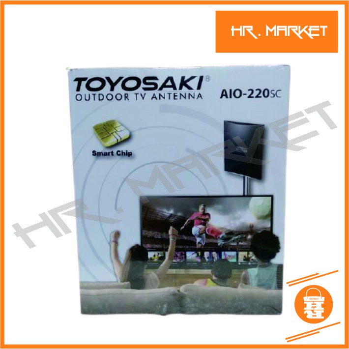 Antena TV Indoor Outdoor Antena TV Digital Antena TV LED LCD Free Kabel 10m Antena Toyosaki 200 Toyosaki 220