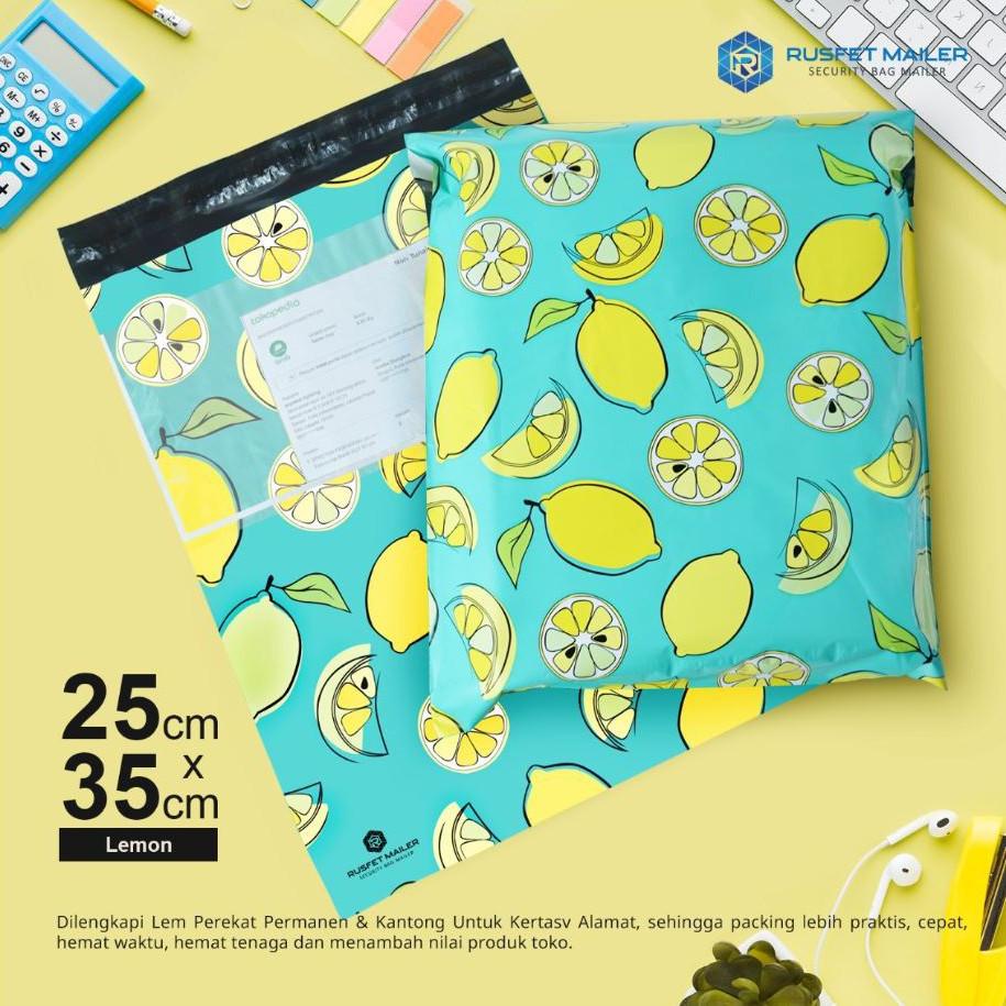 

[(BAYAR DITEMPAT) AMPLOP PLASTIK POLYMAILER LEMON (QUALITAS DI JAMIN MEMUASKAN)
