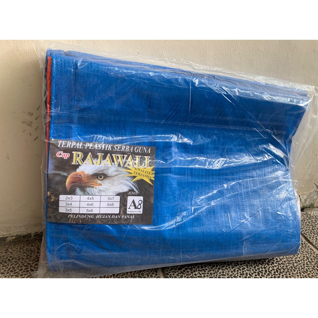 Terpal Plastik A8 Ukuran 6x12 (Terpal Truk, Tenda Warung, Alas Cor, Alas Peternakan)