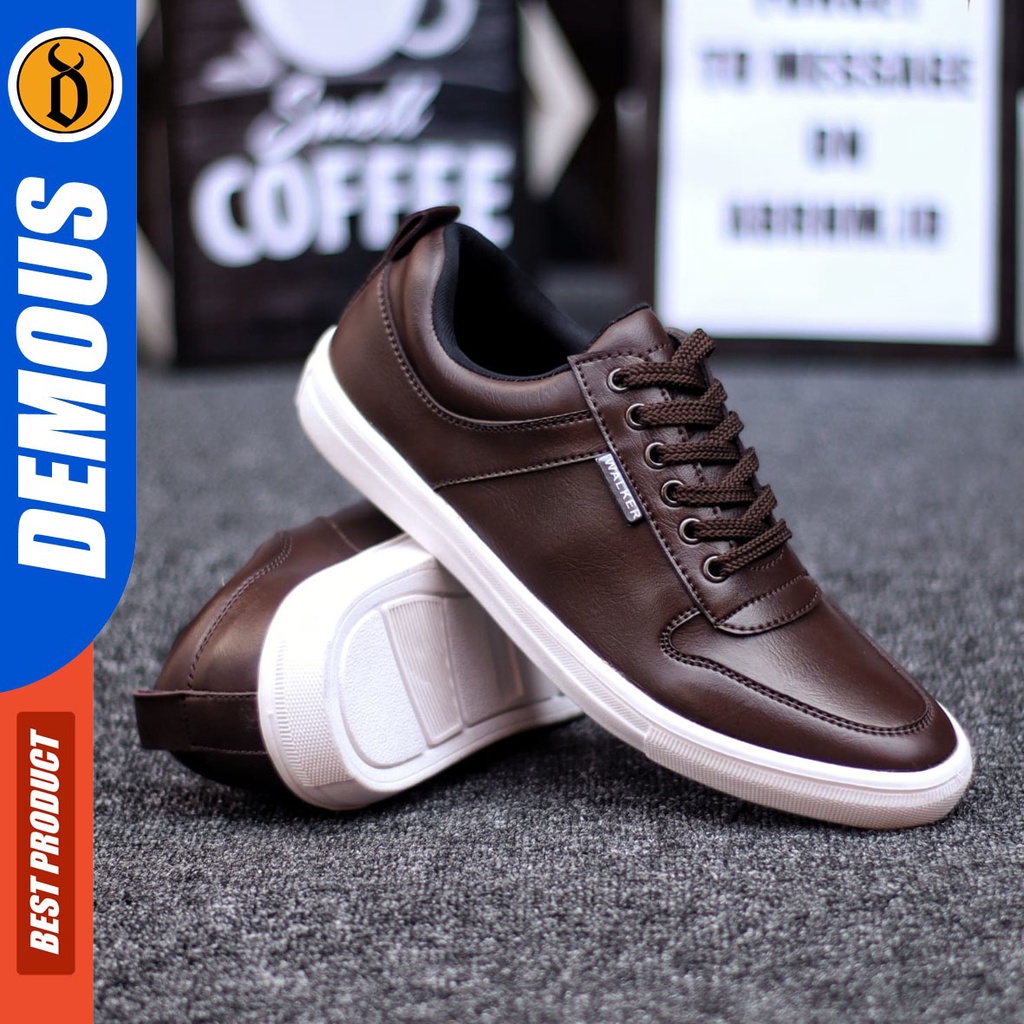 DEMOUS Tiagos - Sepatu Sneakers Pria Casual