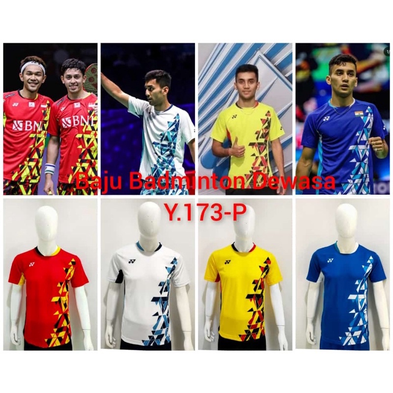 jersey badminton bulu tangkis printing