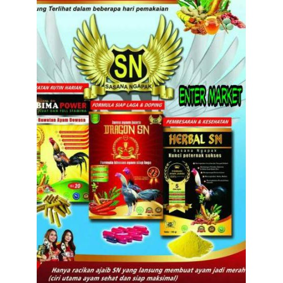 

Gratis Ongkir!! KODE-713 Jamu Ayam Sasana Ngapak Herbal SN