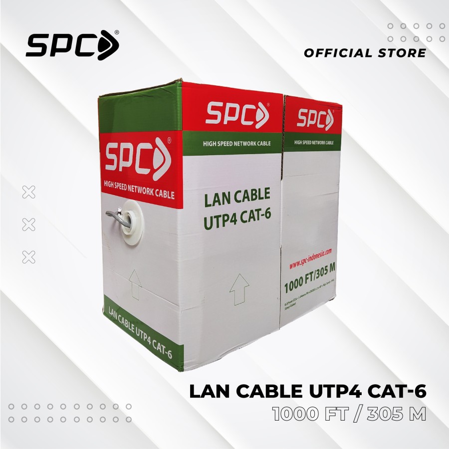 Kabel Lan UTP CAT 6 SPC 305M (1Roll)