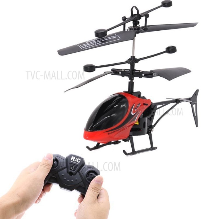 Pesawat RC Drone Remote Control Mini LED 2CH| Helikopter Remot Kontrol berlampu baterai cas