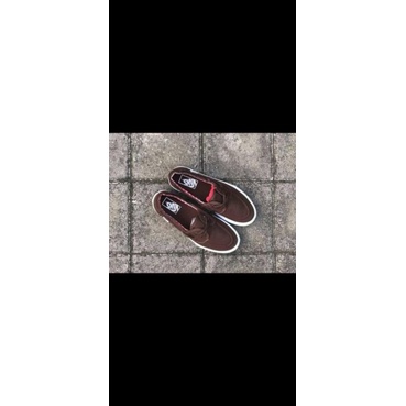 vans zapato brown