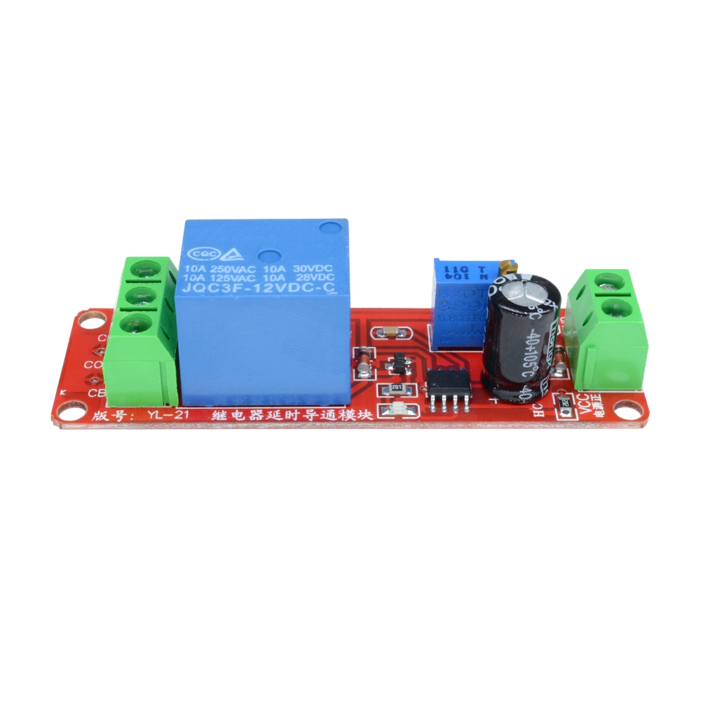 ✈【Fast/COD】✈ Modul NE555 Delay Switch Shield Timer DC 12V Adjustable 0-10 Detik