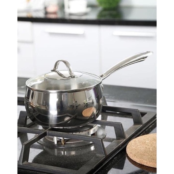 &<&<&<&] Sauce pan 1,5L by Ichef - 3 lapis steinless