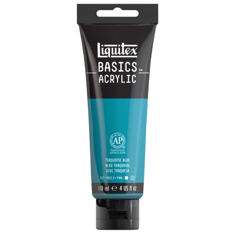 

Cat Acrylic Liquitex Basics 118ml Turquoise Blue