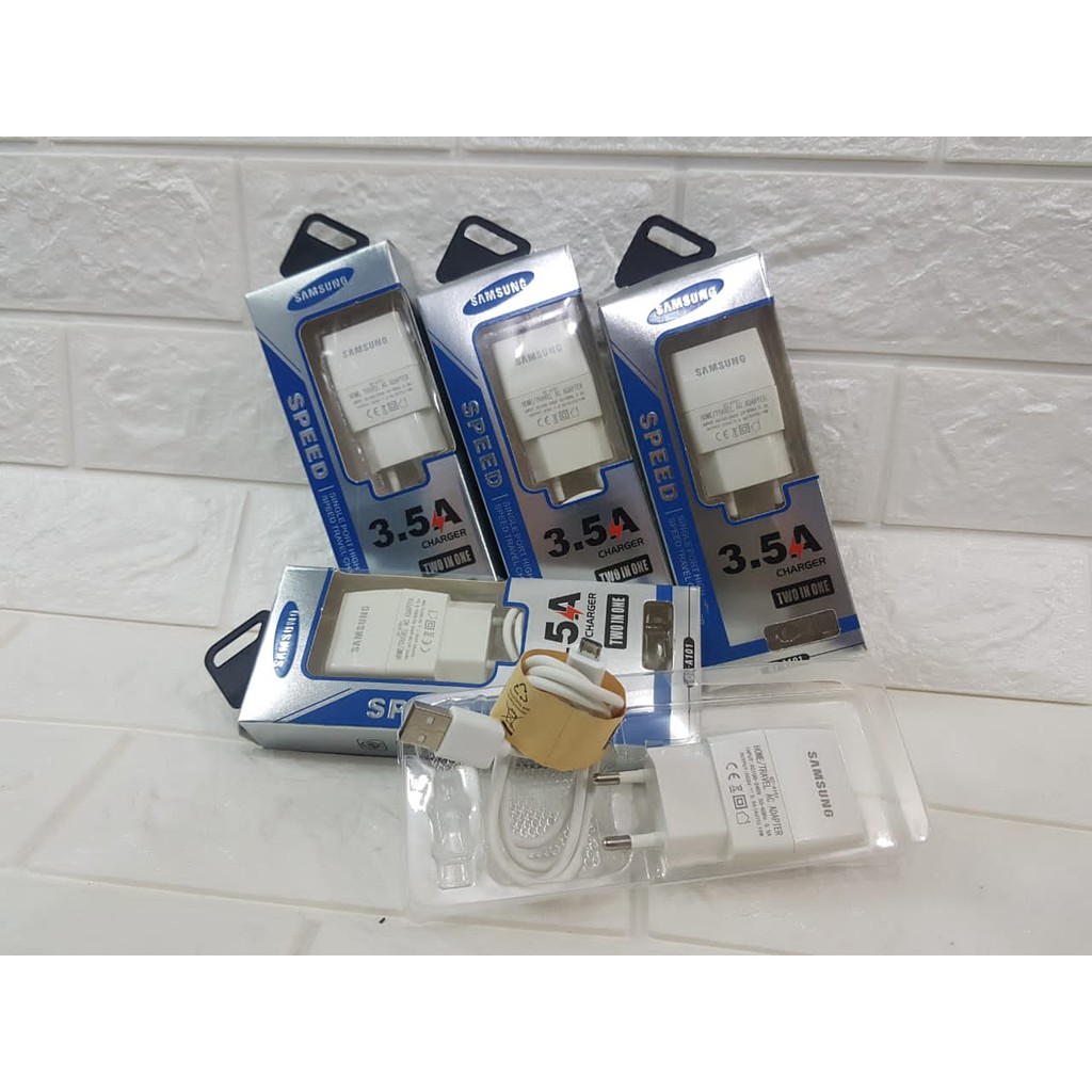 Charger Samsung 1 USB Casan Samsung 1USB 3.5A Two In One