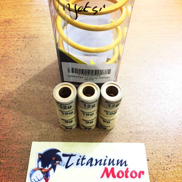 Per Cvt Kawahara Set Roller Kawahara Vario 110 Fi Vario 110 Techno